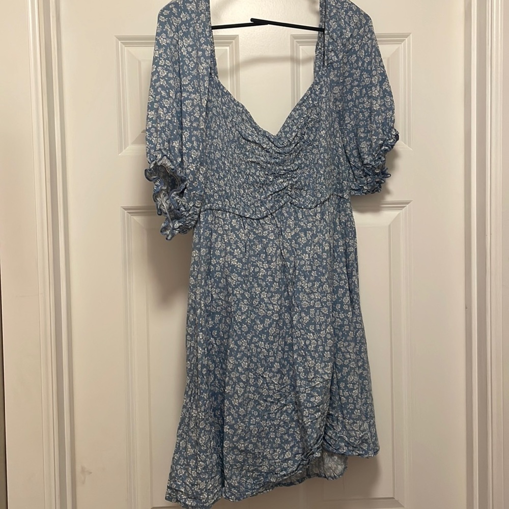 Blue Easter dress